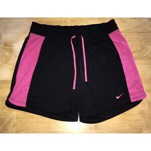 Nike Shorts Womens Sz Small Black Pink Athletic‎ DriFit Shorts